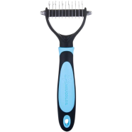 Best Dog Cat Dematting Fur Removal Tool Grooming Comb Undercoat Removal Rake Brush image