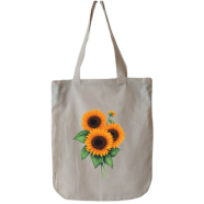 Best Fashionable Canvas Tote Bag With Zipper For Women's - (WT-F067) icon