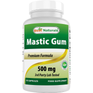 Best Naturals Mastic Gum 500 mg 60 Capsules image