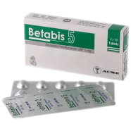 Betabis Bisoprolol Fumarate 5 mg 10's Strip Tablet image