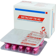 Betacap Tr 40 mg Capsule 10's Strip image