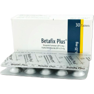 Betafix Plus 5 mg Six Point Twenty Five mg Tablet 10s Strip image