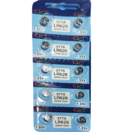 Better Quality 10 Pcs Hand Watch Battery For Dial Watch - Model - AG4, 377, SR626, SR626W image