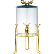 Beverage Dispenser Glass Jar Self-Service Beverage Bucket Sun Tea jar with Spigot Glass Beverage Dispenser Cold Brew Coffee Maker Juice Dispenser image