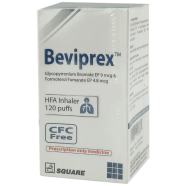 Beviprex 9mcg 4.8mcg Per Puff Inhaler 120 Metered Doses image