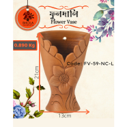Bhola Mritshilpa Flower Vase - FV-R-145-NC-L
