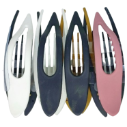 Big Size China Hair Clip Trendy And Beautiful Multicolor Hair Clip 1 Piece image