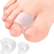 Big Toe Straightener Thumb Valgus Protector Silicone Gel Foot Fingers Toe Separator Bunion Adjuster Feet Pads Relief Foot Pain image