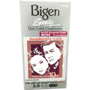 Bigen Number 855 Burgundy Brown Color Cream Permanent Hair Dye Color Applicator image