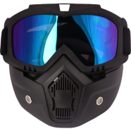 Biker Safety Goggles Mask Wind And Dust Protective Adjustable Helmet Mask icon