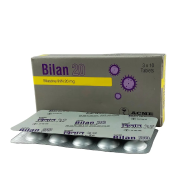 Bilan 20 mg Tablet 10's Strip icon
