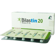 Bilastin 20 mg Tablet 10's Strip icon