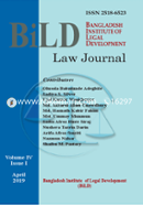 Bild Law Journal Volume-4 (Issue-1) image