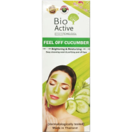 Bio Active Brightening and Moisturizing Deep Cleansing Wash and Purifying Peel Off Cucumber Mask 70gm image