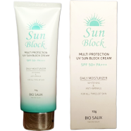 Bio Salix Sun Block Multi Protection Uv Sun Block Cream Spf 50 70 gm image