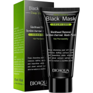 Bioaqua Bamboo Charcoal Black Remover Black Facial Mask - 60gm - Mask - Mask image