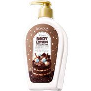 Bioaqua Chocolate Cake Lotion Nourishing Non Greasy Fragrance Cream For Dry Skin Care 400ml image