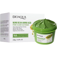 Bioaqua Mung Bean Mino Acid Pore Clean Clay Mask 100 gm image