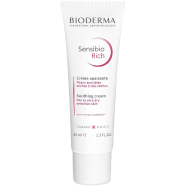 Bioderma Sensibio Rich Dry To Very Dry Sensitive Skin Soothing Cream - 40ml image