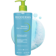 Bioderma – Sébium Foaming Gel – Face and Body Cleanser 500ml image