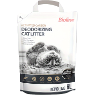 Bioline Activated Carbon Deodorizing Tofu Cat Litter 6 Ltr image