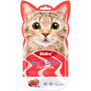 Bioline Cat Treats - Tuna and Salmon Flavor 5x15g | Cat Snacks image