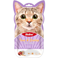 Bioline Cat Treats - Tuna and Scallop Flavor 5x15g | Cat Snacks image