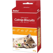 Bioline Catnip Biscuit Food - Cod 80g | Catnip icon