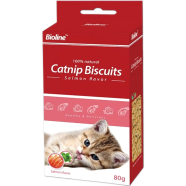 Bioline Catnip Biscuit Food - Salmon 80g | Catnip icon