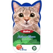 Bioline Catnip Snacks - Salmon Flavor 75g (15g*5) | Cat Treat image