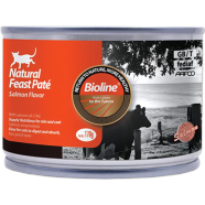 Bioline Natural Feast Pate Cat Can - Salmon Flavor 170g | All Age Cat image
