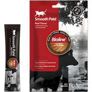 Bioline Natural Feast Smooth Pate-Beef Flavor (15gx5pcs) | Cat Treat image