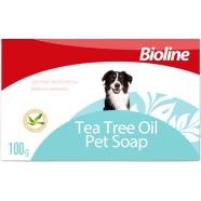 Bioline Tea Tree Oil Pet Soap For Cats and Dogs 100gm image