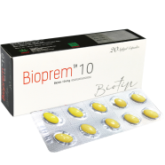 Bioprem 10mg Capsule 10s Strip image