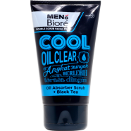 Biore Men S Cool Oil Clear Double Scrub Facial Foam 100gm image