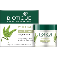 Biotique Wheat Germ Firming Face And Body Cream For Normal To Dry Skin 50gm image