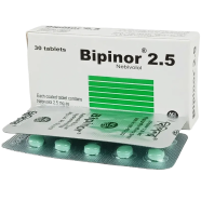 Bipinor 2.5 mg Tablet 10's Strip image