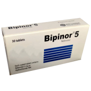 Bipinor Plus 5 mg, 12.5 mg Tablet 10's Strip image