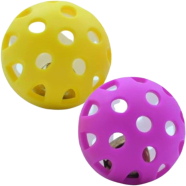 Bird Interactive Bell Ball Toy for Parakeet, Cockatiel, Budgie, Parrot, 1.5 Inch image