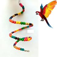 Bird Ladder Toy Spring For Parrot Ladder Swing Bridge lovebird coniur Parrot Swings,Ladders for Pet Trainning bird accessories image