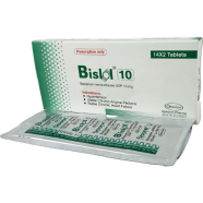 Bislol 10 mg Tablet 14's Strip image