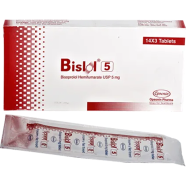 Bislol 5 mg Tablet 14's Strip image