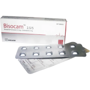 Bisocam 2.5 mg, 5 mg Tablet 10's Strip image