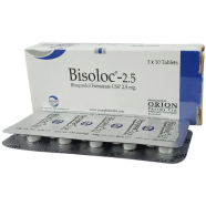 Bisoloc 2.5 mg Tablet 10'S Strip image