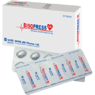 Bisopress 2.5 mg Tablet 10's Strip image