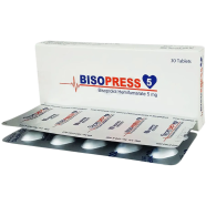 Bisopress 5mg Tablet 10's Strip image