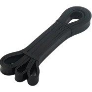 Black 21mm (30-60lbs, 13.6-27.2kg) Pull Up Assist Premium Natural Latex Resistance Bands for Body Stretching, Fitness Training, Flexibility and Power Lifting Workout Loop Theraband for Crossfit and Home Gym icon