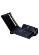 Black AAJ Premium Leather Wallet for Men SB-W130 icon