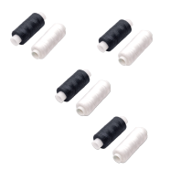 Black And White Yarn 4 pcs image