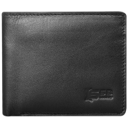 SSB Leather Black Elegance Leather Wallet For Men image
